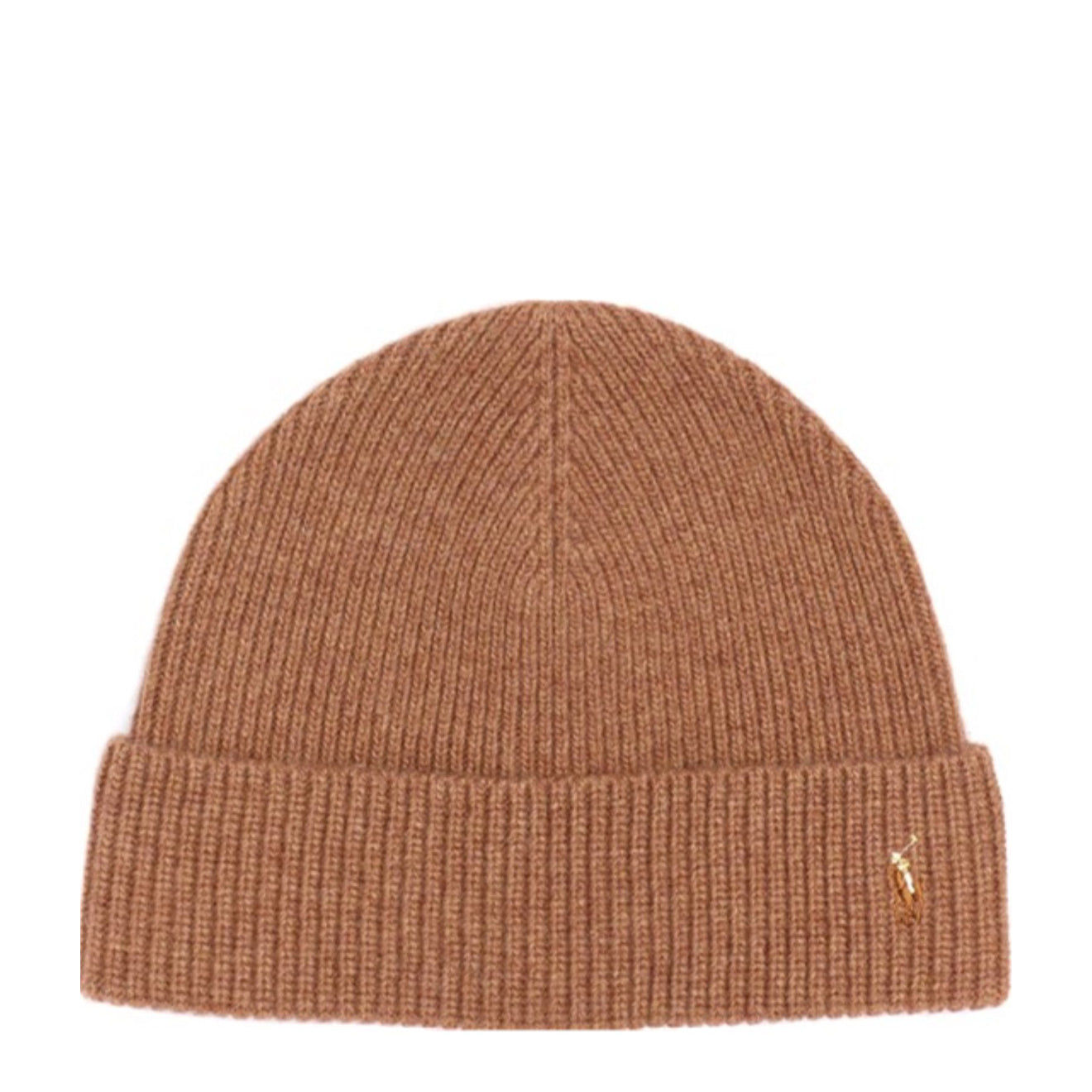 Polo Ralph Lauren Signature Pony Beanie Honey Brown Heather - The Sporting Lodge