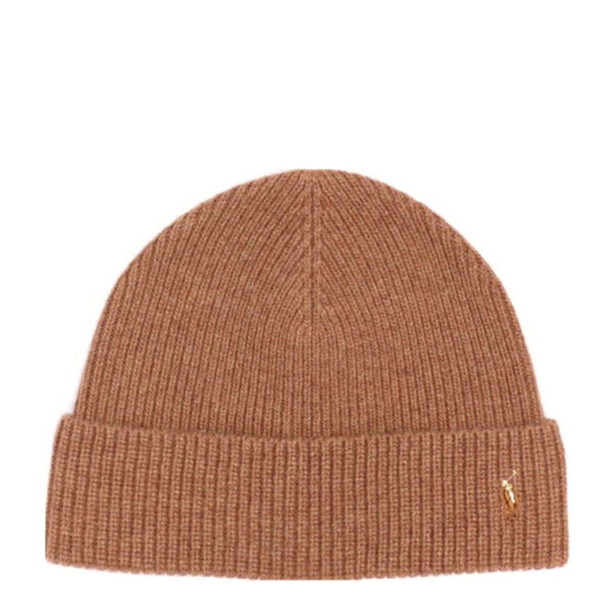 Polo Ralph Lauren Signature Pony Beanie Honey Brown Heather - The Sporting Lodge