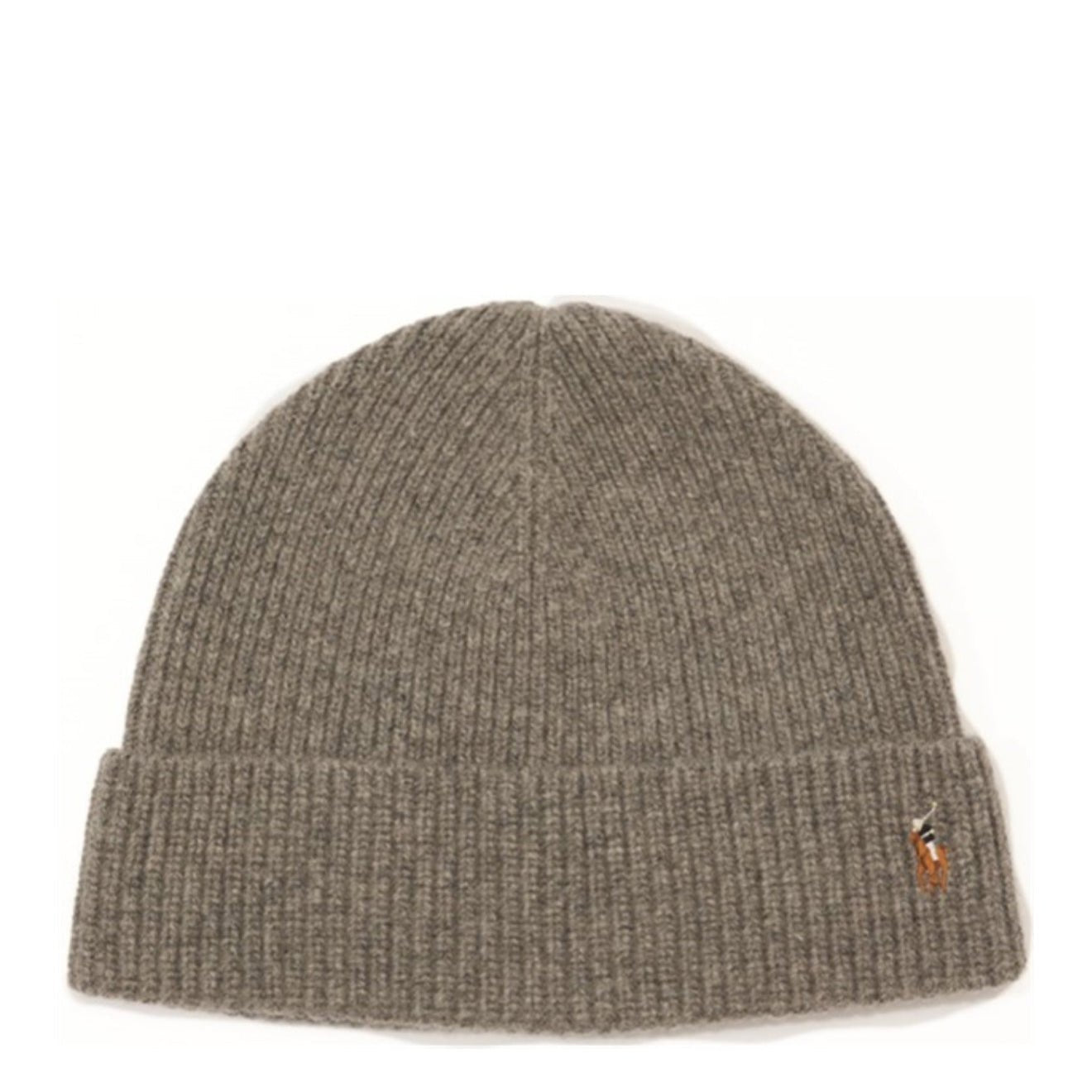 Polo Ralph Lauren Signature Pony Beanie Fawn Grey Heather - The Sporting Lodge