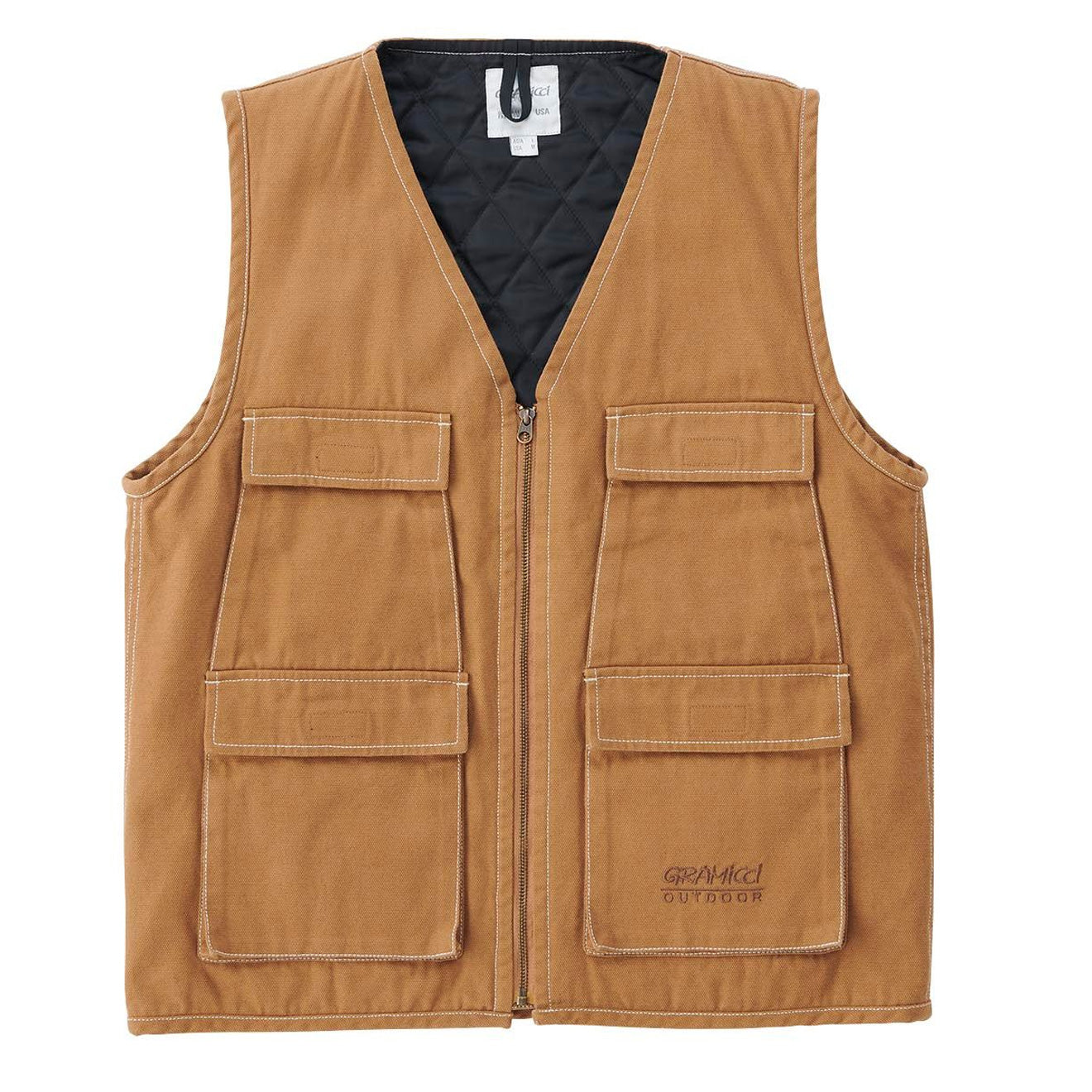Gramicci Gear Vest Brown - The Sporting Lodge
