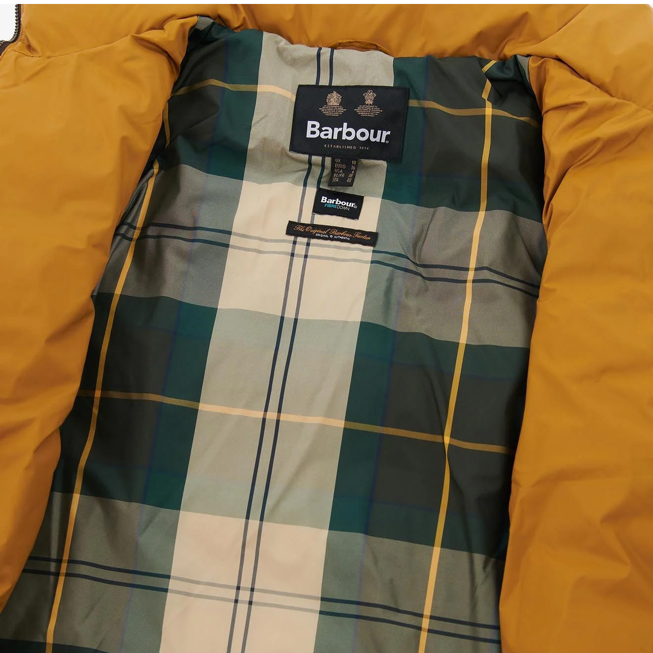 Barbour Womens Belford Quilted Jacket Dijon / Mahogany Ancient - The Sporting Lodge