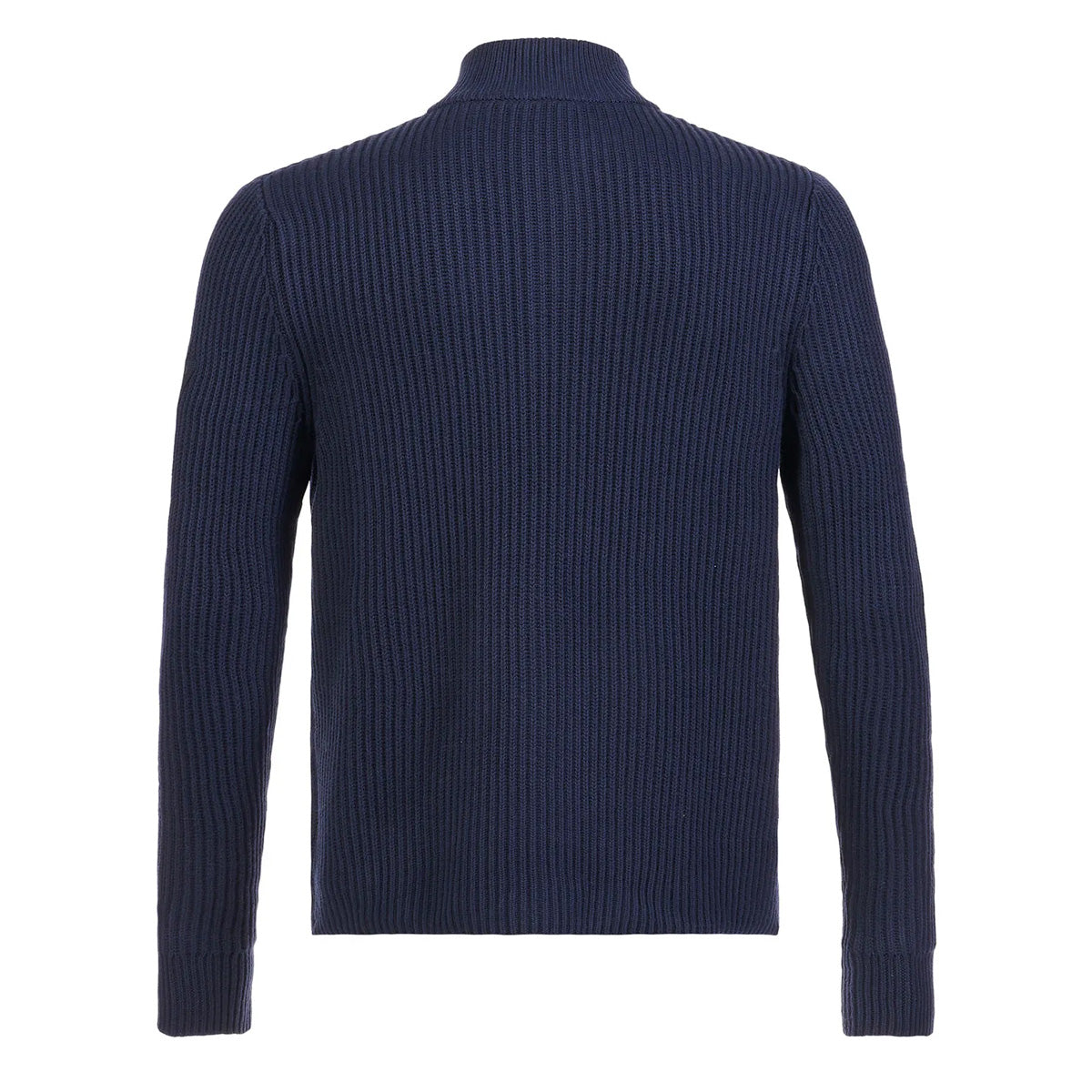 Musto Marina Button Neck Knit Navy - The Sporting Lodge