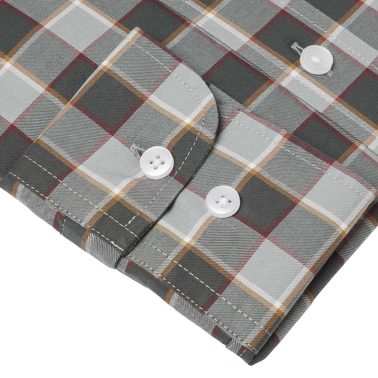Chevalier Belmont Regular Fit Shirt Grey Melange Checked - The Sporting Lodge