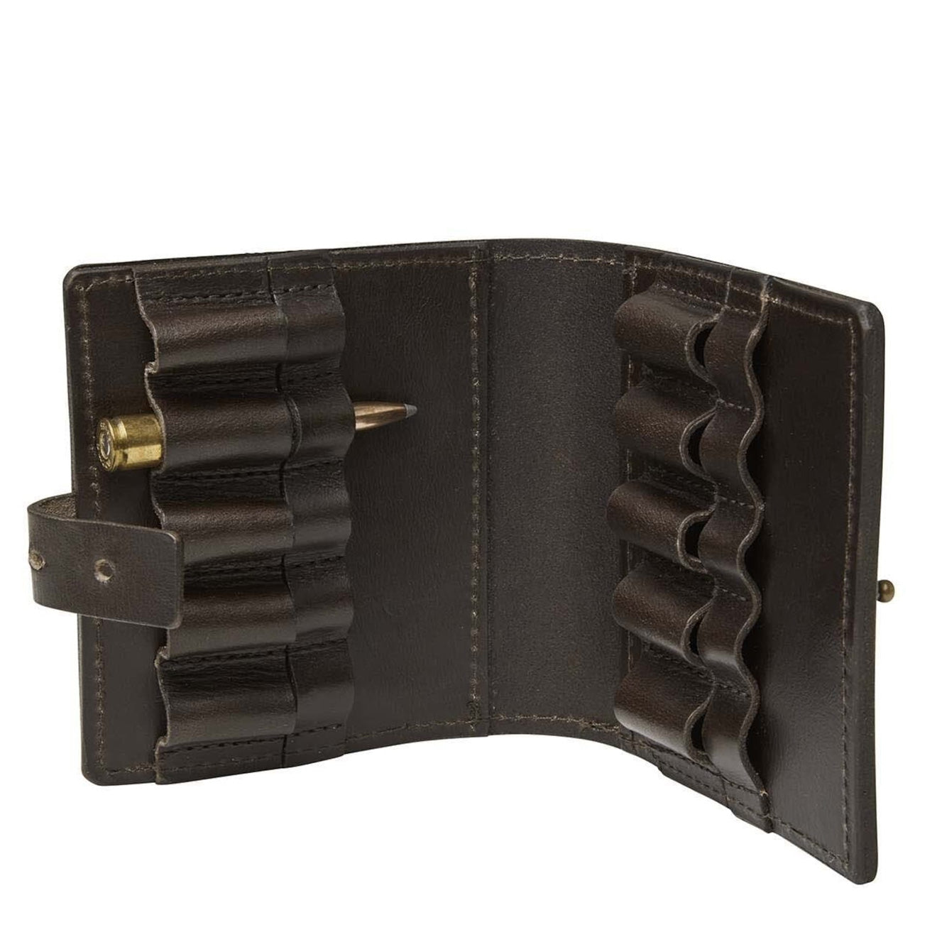 Chevalier Aim Leather Cartridge Case Leather Brown - The Sporting Lodge
