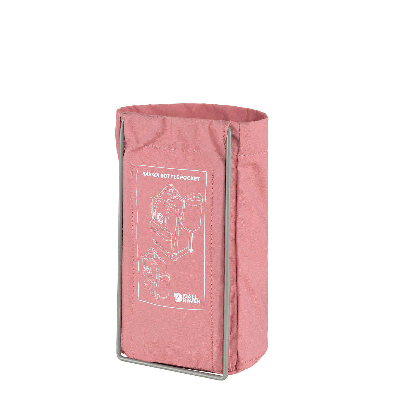 Fjallraven Kanken Bottle Pocket Pink - The Sporting Lodge