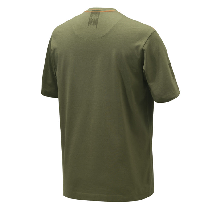 Beretta Trident T-Shirt Dark Olive - The Sporting Lodge