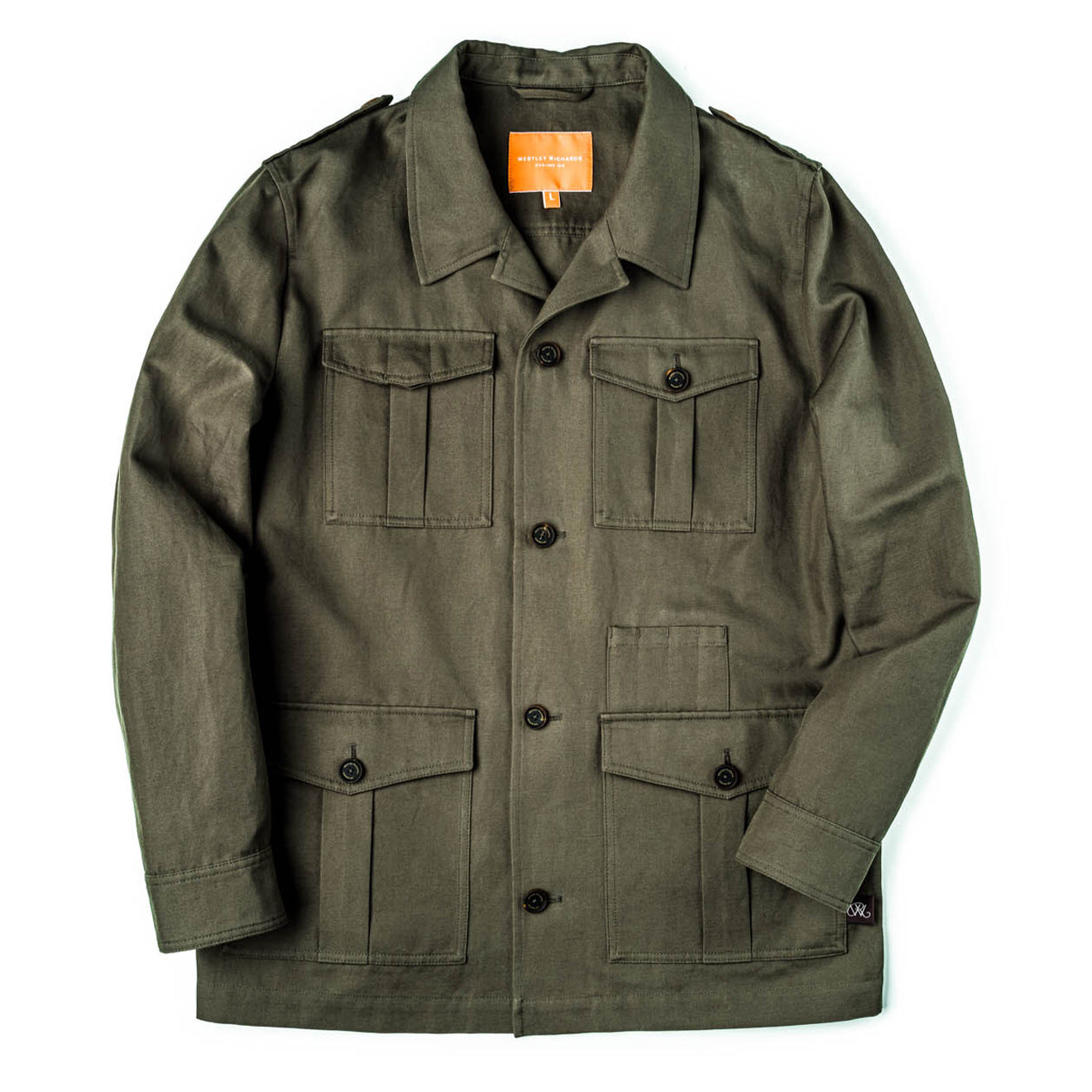 Westley Richards Safari Travel Jacket Khaki - The Sporting Lodge