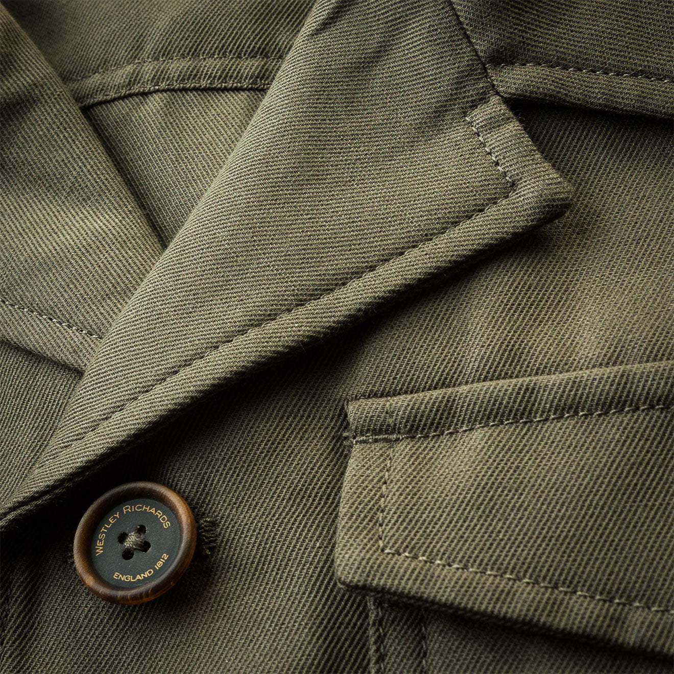 Westley Richards Safari Travel Jacket Khaki - The Sporting Lodge