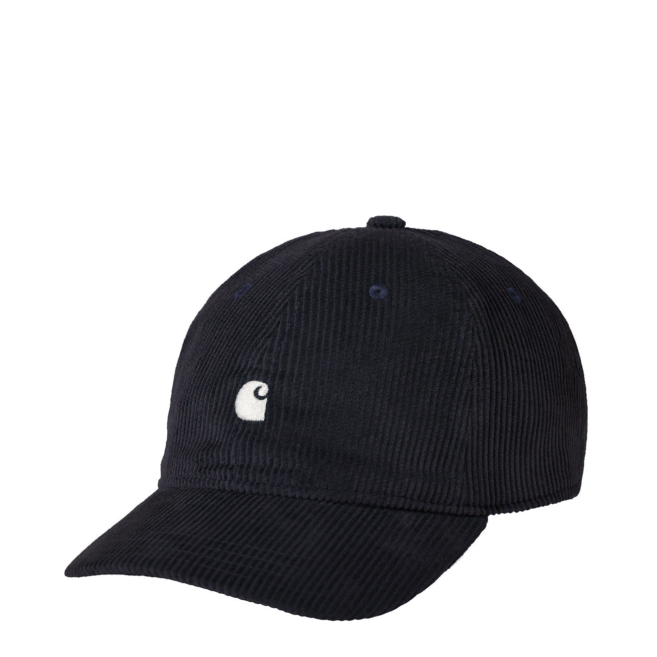 Carhartt WIP Harlem Cap Corduroy Dark Navy / Wax - The Sporting Lodge