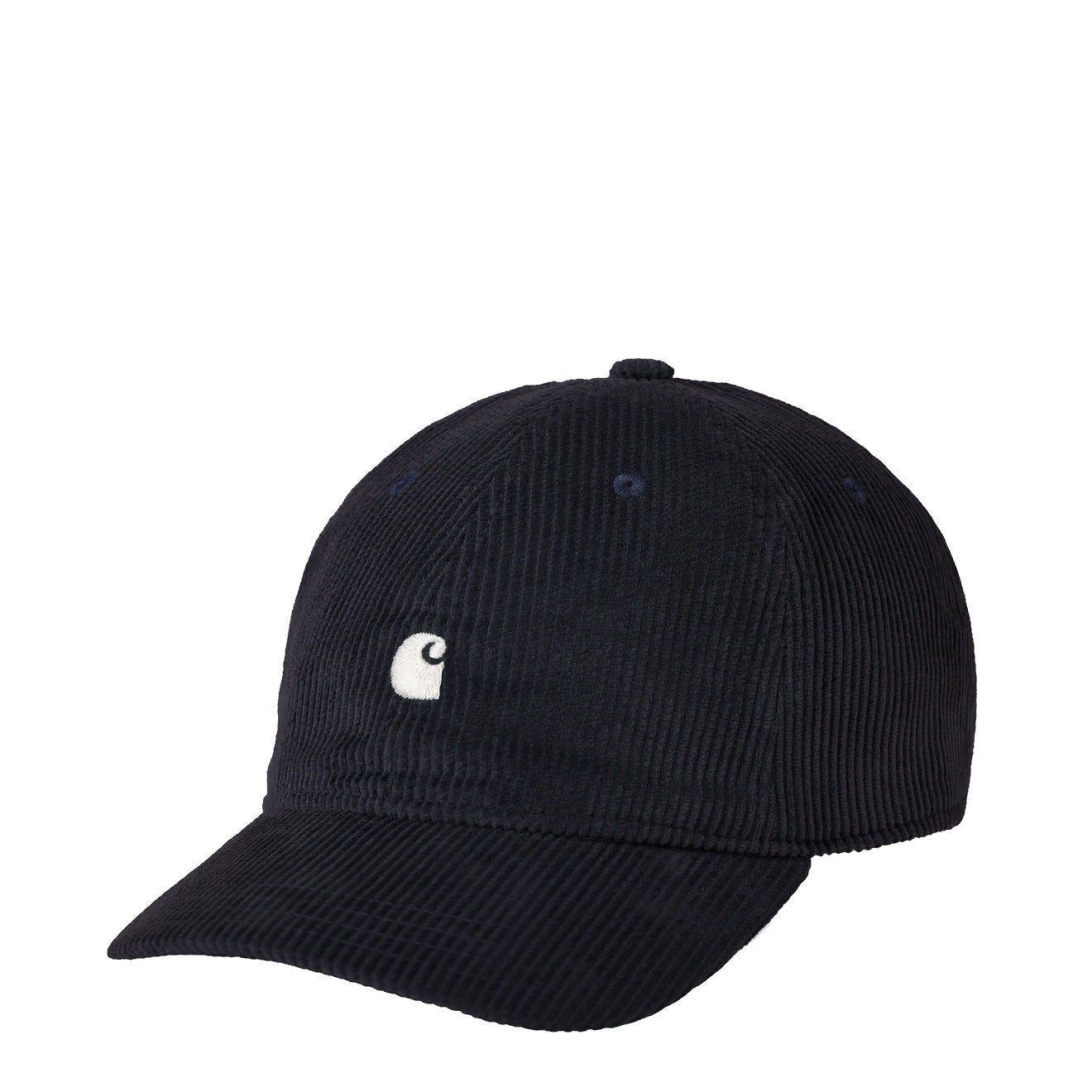 Carhartt WIP Harlem Cap Corduroy Dark Navy / Wax - The Sporting Lodge