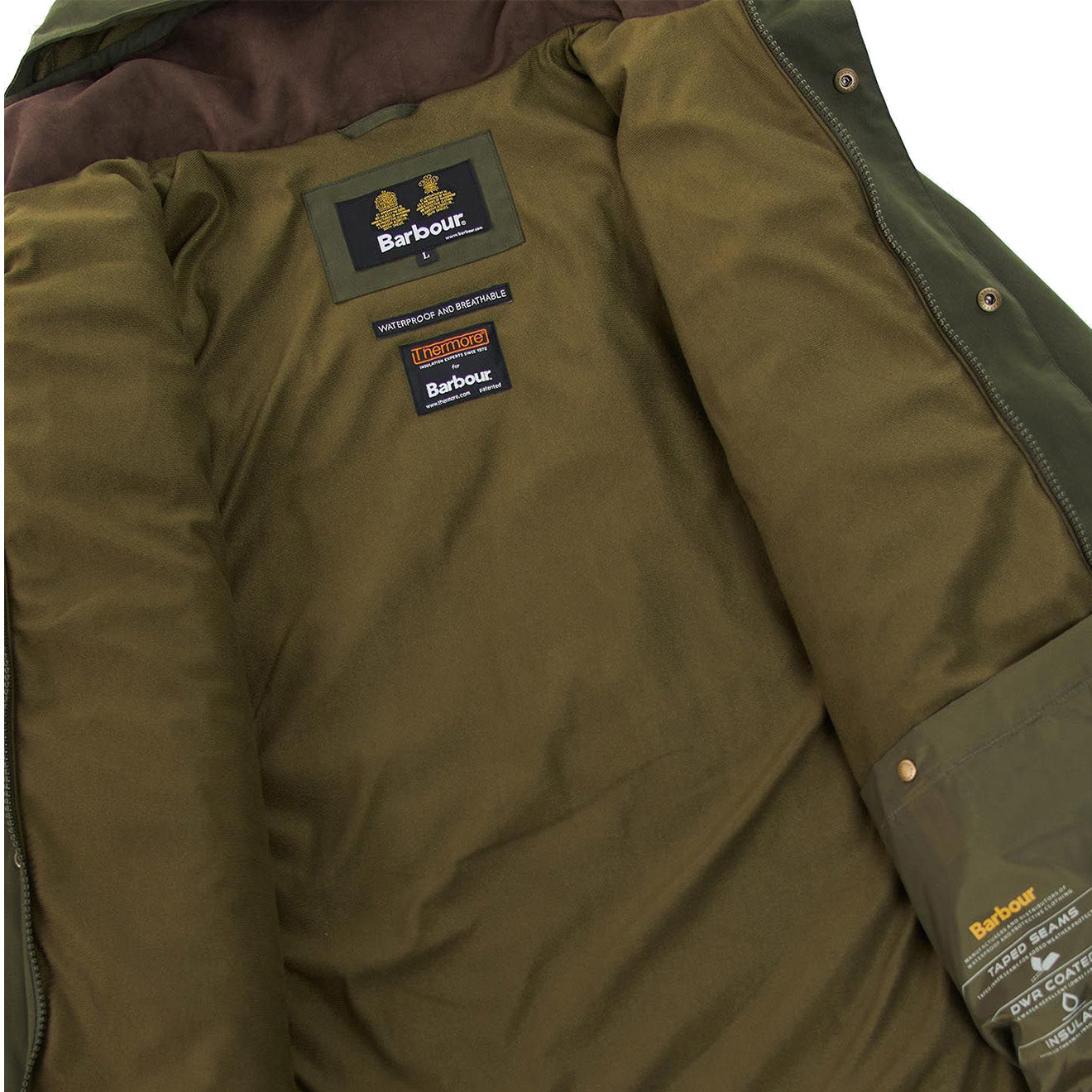 Barbour Beaconsfield Jacket Olive - The Sporting Lodge