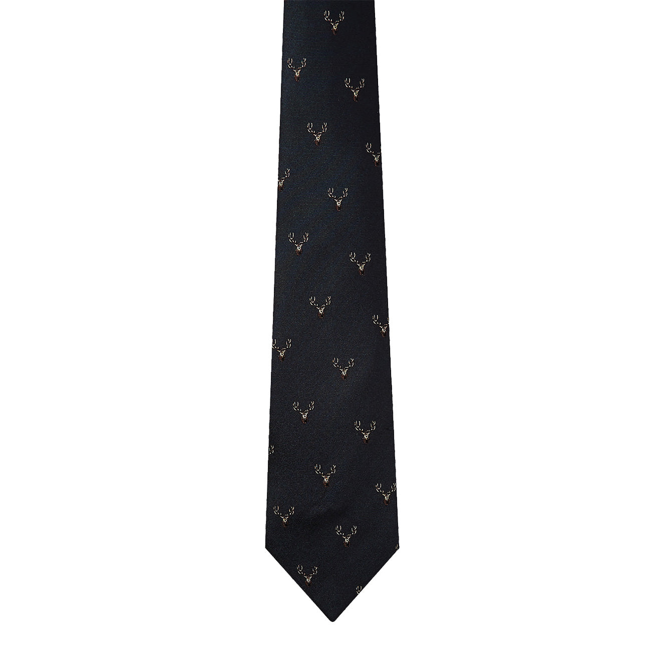 Dubarry Avalon Silk Wove Tie Navy - The Sporting Lodge