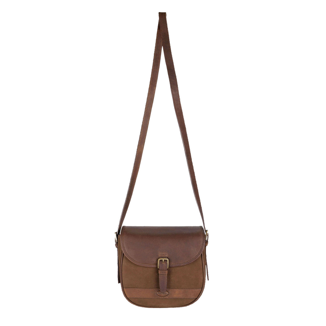 Dubarry Clara Leather Saddle Bag Walnut - The Sporting Lodge