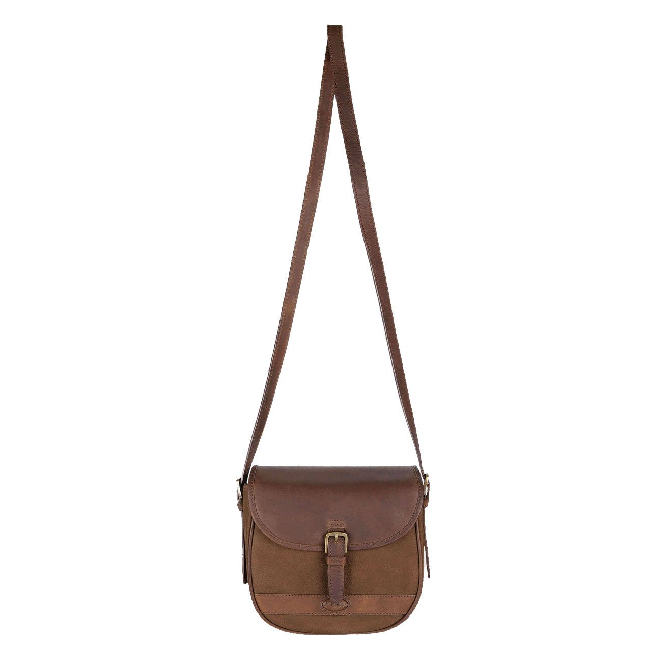 Dubarry Clara Leather Saddle Bag Walnut - The Sporting Lodge