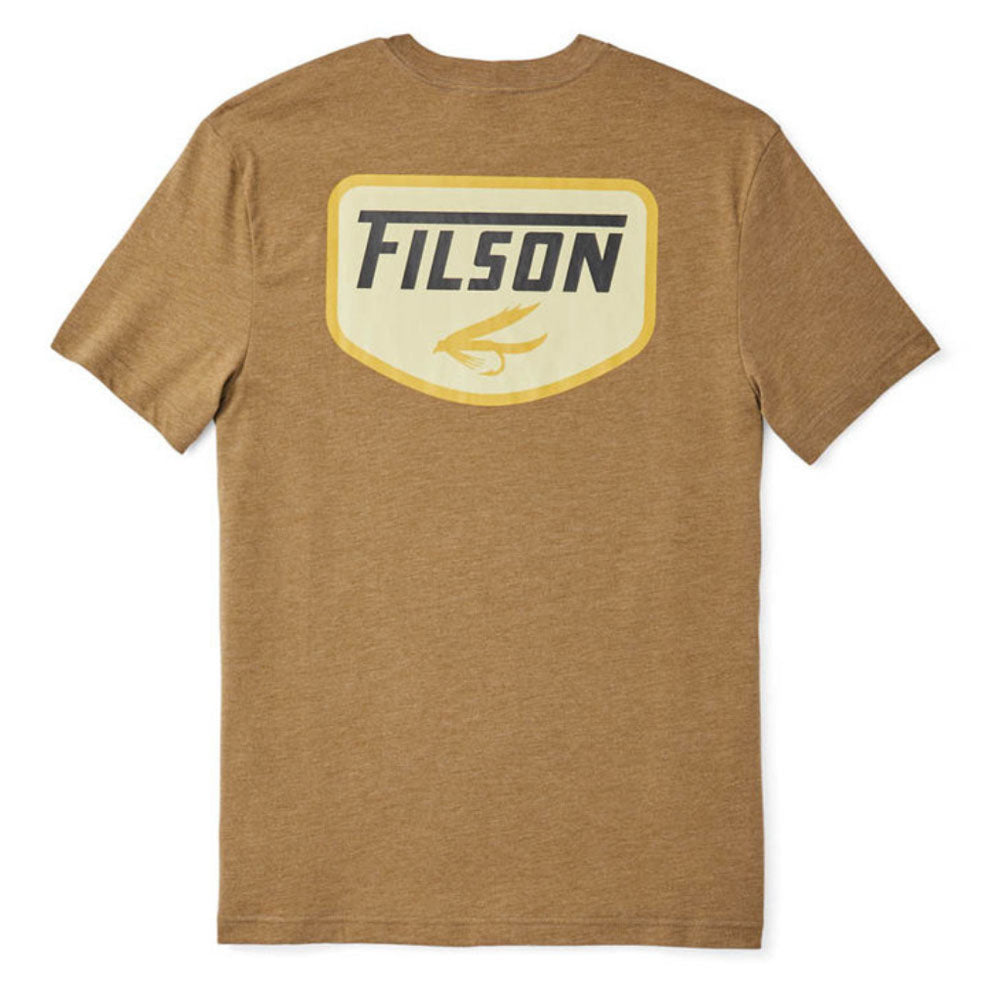 Filson Buckshot Fly Fish T-Shirt Olive / Drab Heather - The Sporting Lodge