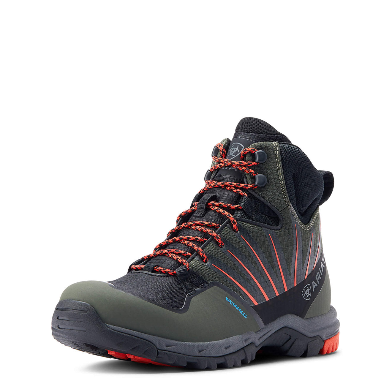 Ariat Skyline Solaris Waterproof Boot Forest / Orange - The Sporting Lodge