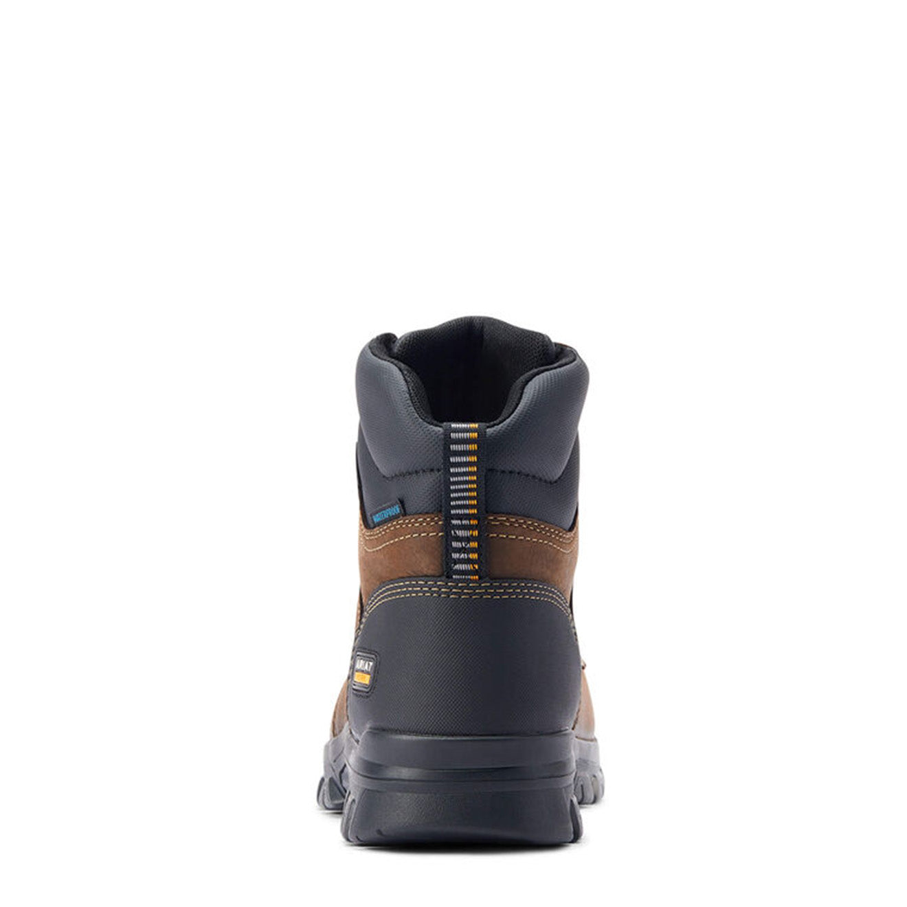 Ariat Treadfast 6" Waterproof Steel Toe Work Boot Dark Brown - The Sporting Lodge