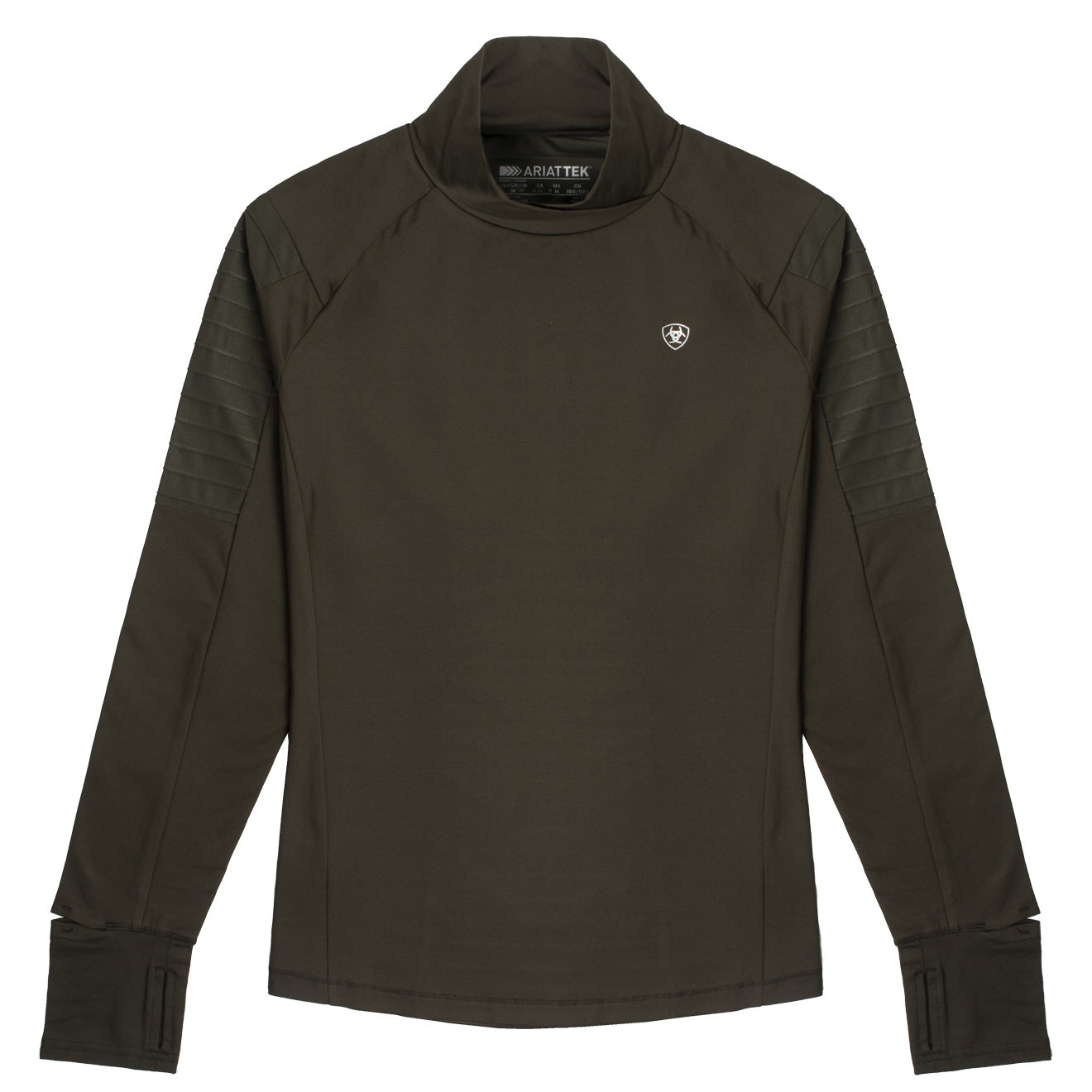 Ariat Womens Facet Baselayer Top Forest Mist - The Sporting Lodge