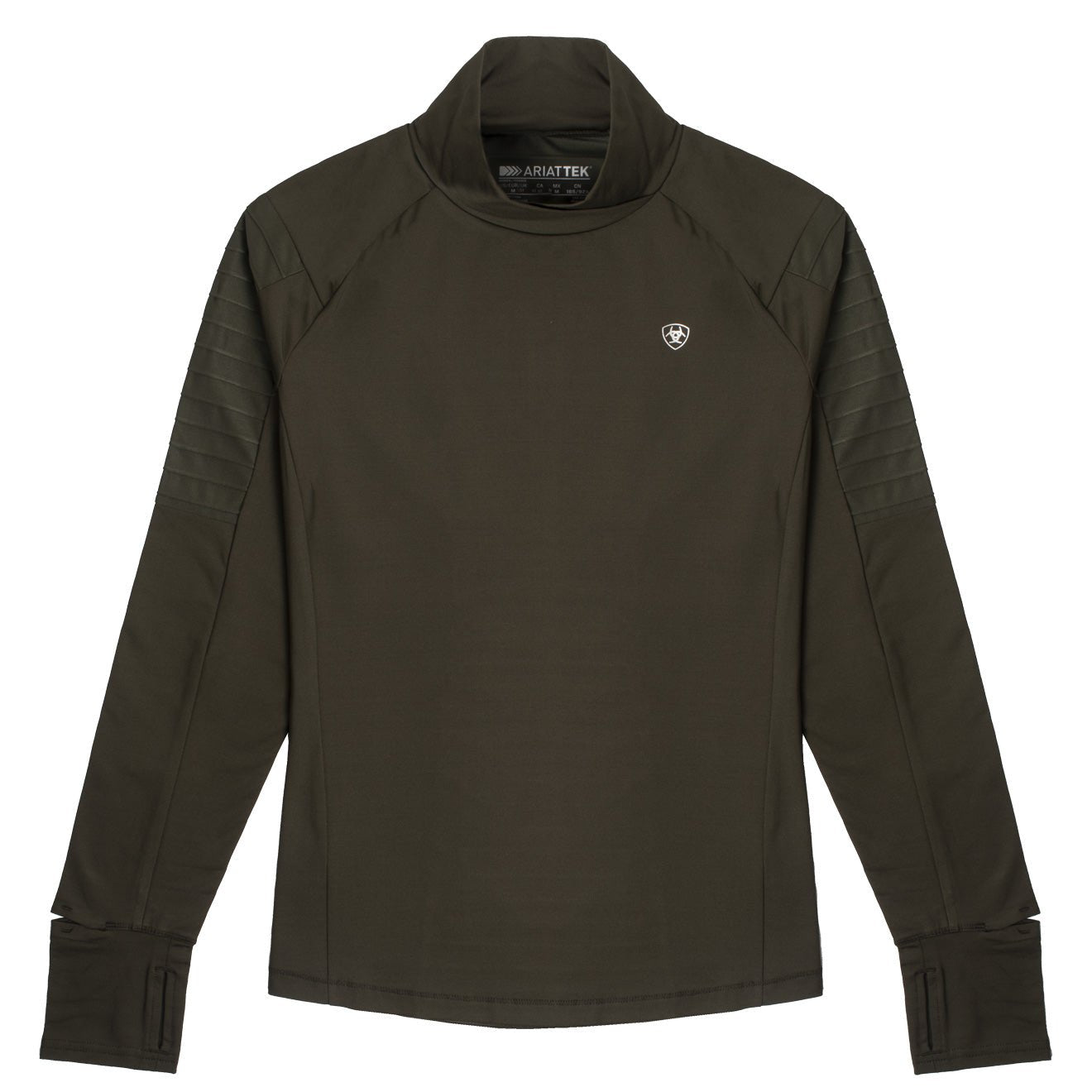 Ariat Womens Facet Baselayer Top Forest Mist - The Sporting Lodge