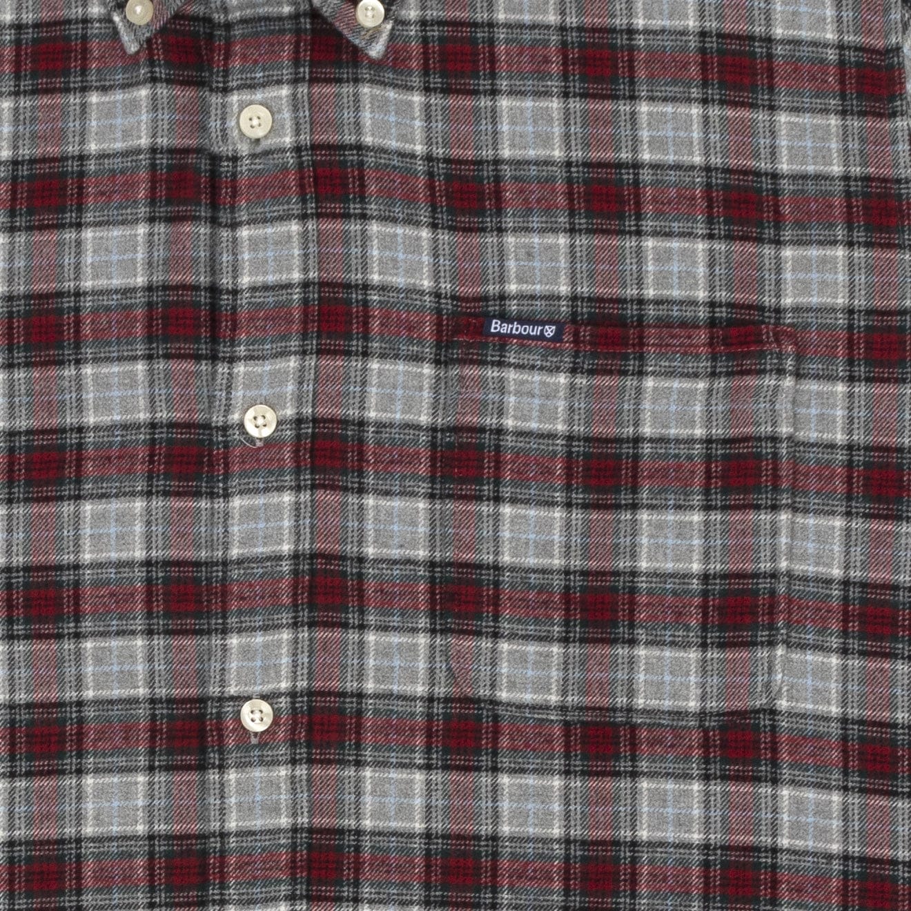 Barbour Alderton Tailored Shirt Grey Marl - The Sporting Lodge