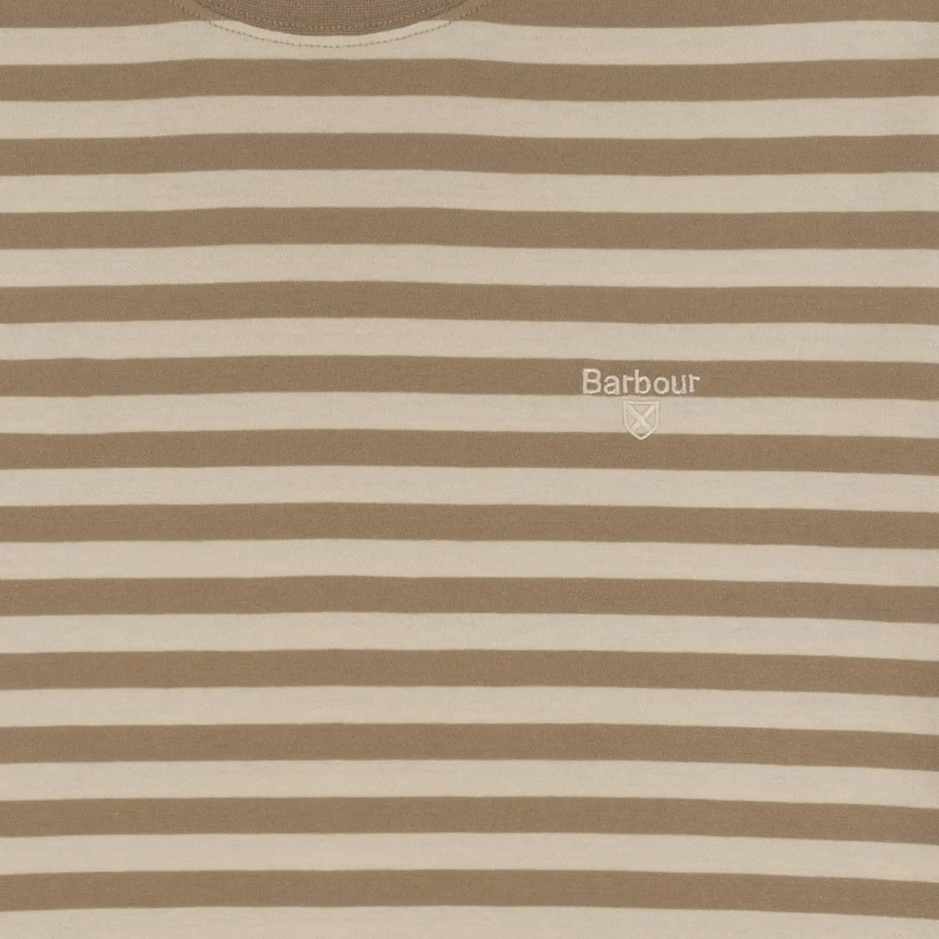 Barbour Delamere Stripe T-Shirt Coriander - The Sporting Lodge
