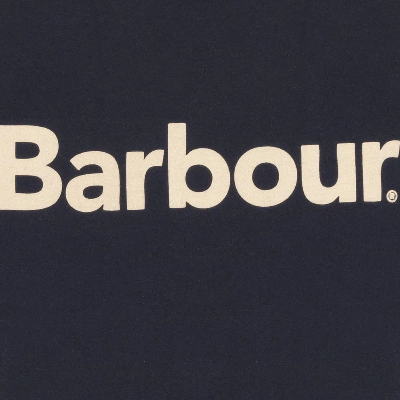 Barbour Logo T-Shirt New Navy - The Sporting Lodge