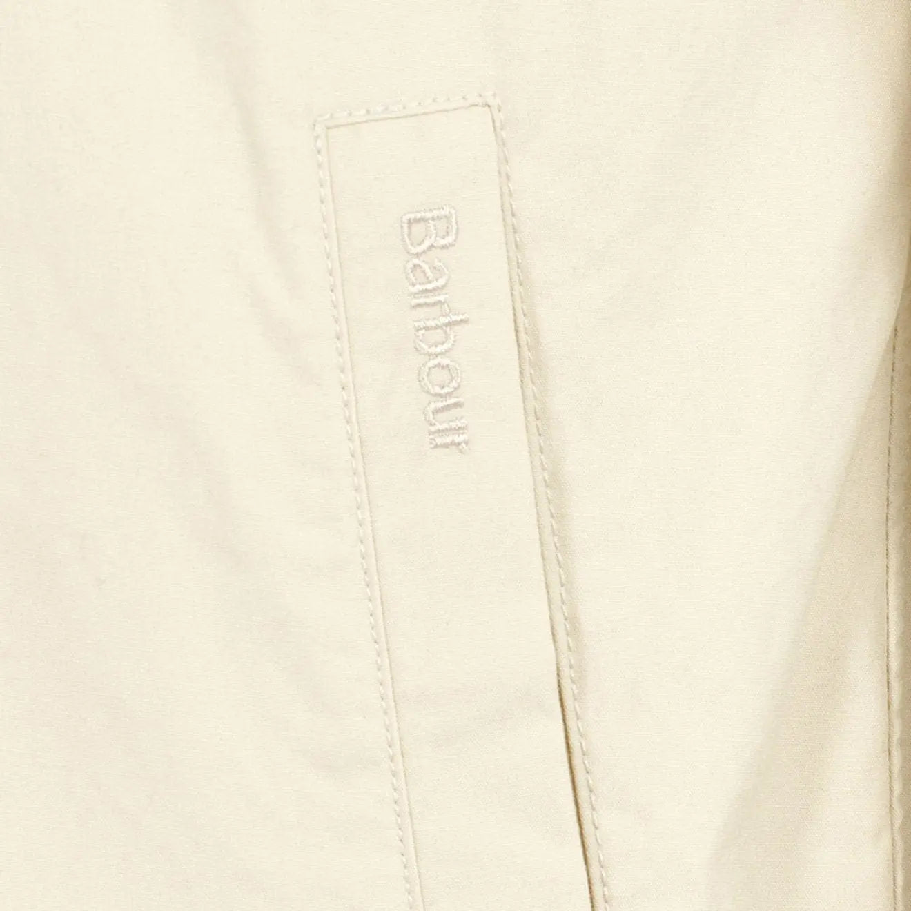 Barbour Pinzel Casual Jacket Chalk - The Sporting Lodge