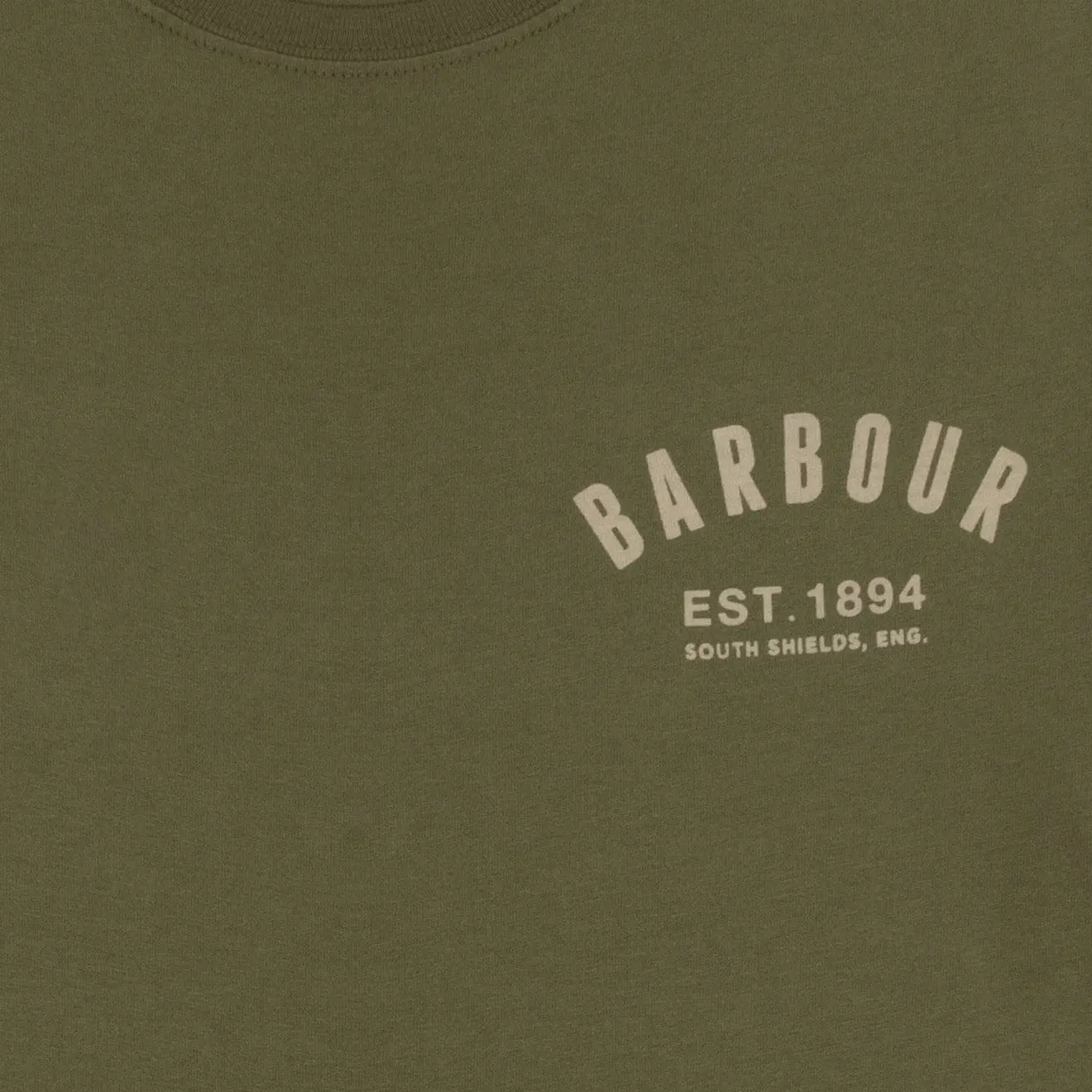 Barbour Preppy Tee Burnt Olive - The Sporting Lodge