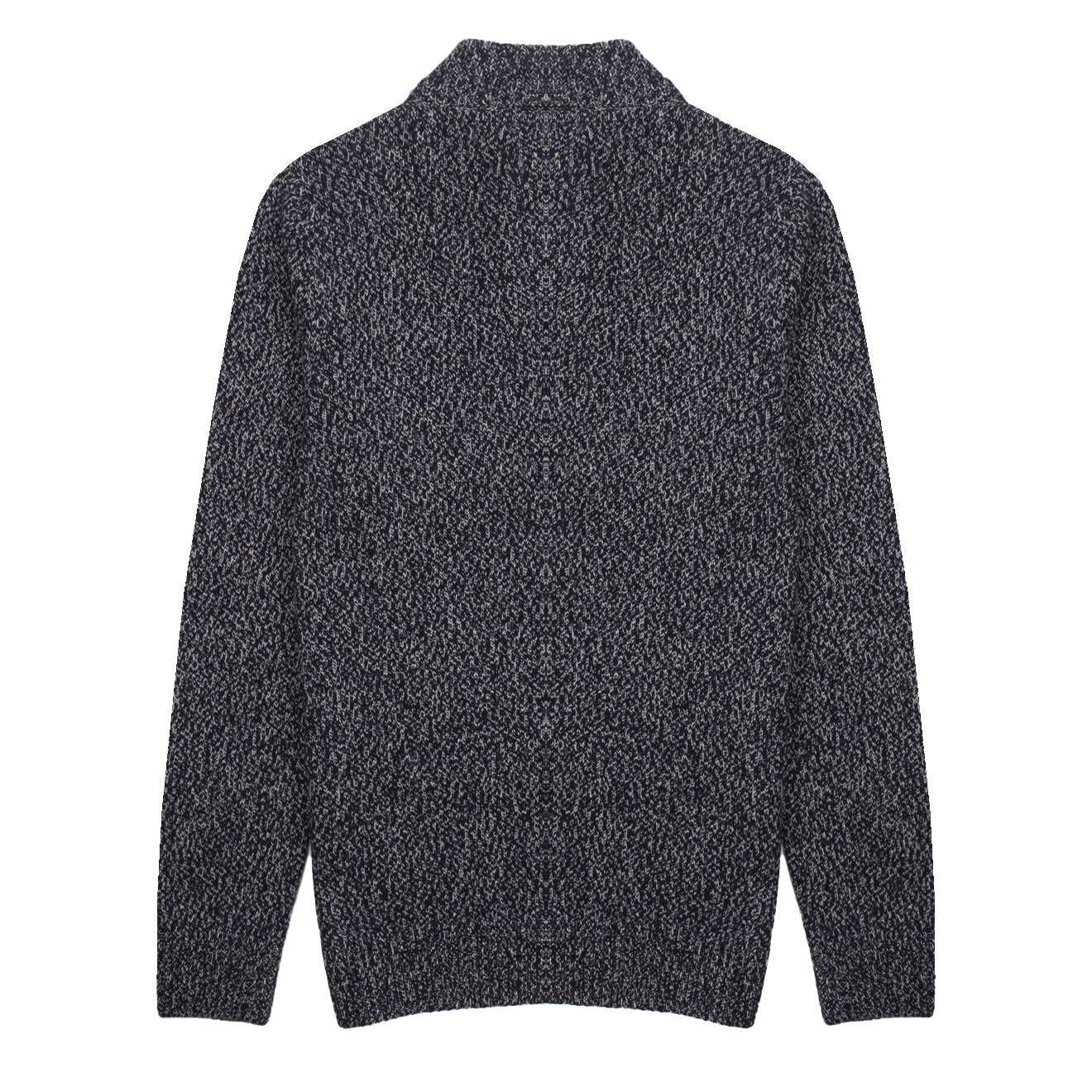 Barbour Sid Half Zip Knit Navy Marl - The Sporting Lodge
