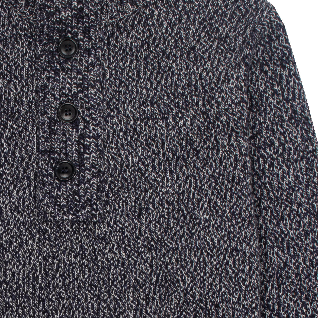 Barbour Sid Half Zip Knit Navy Marl - The Sporting Lodge