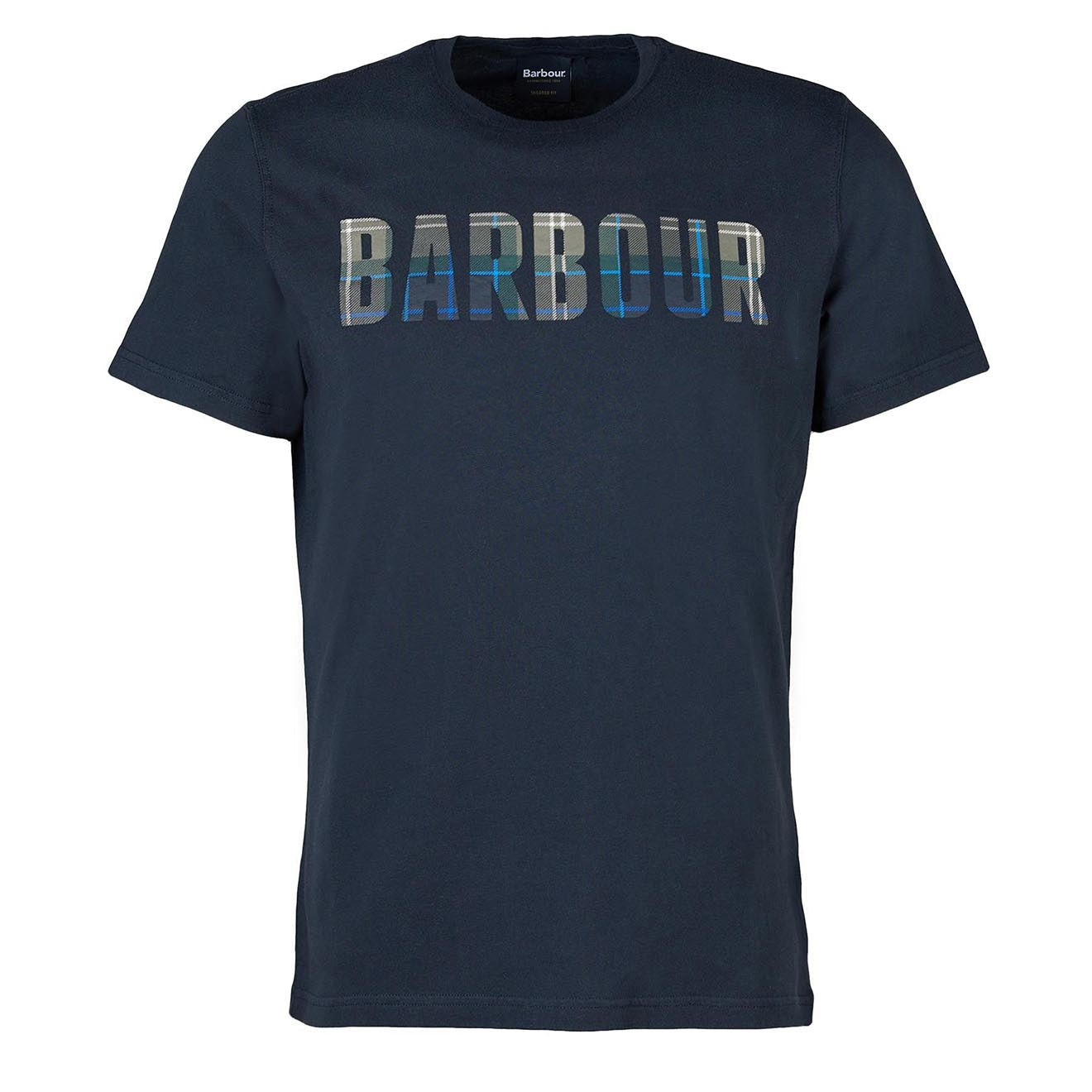 Barbour Thurso Tee Navy / Kielder - The Sporting Lodge