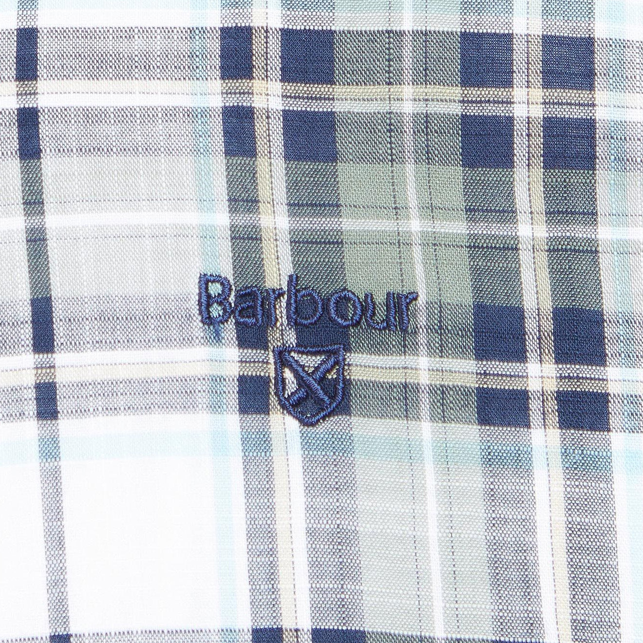 Barbour Blaklow Tailored Shirt Agave Green - The Sporting Lodge