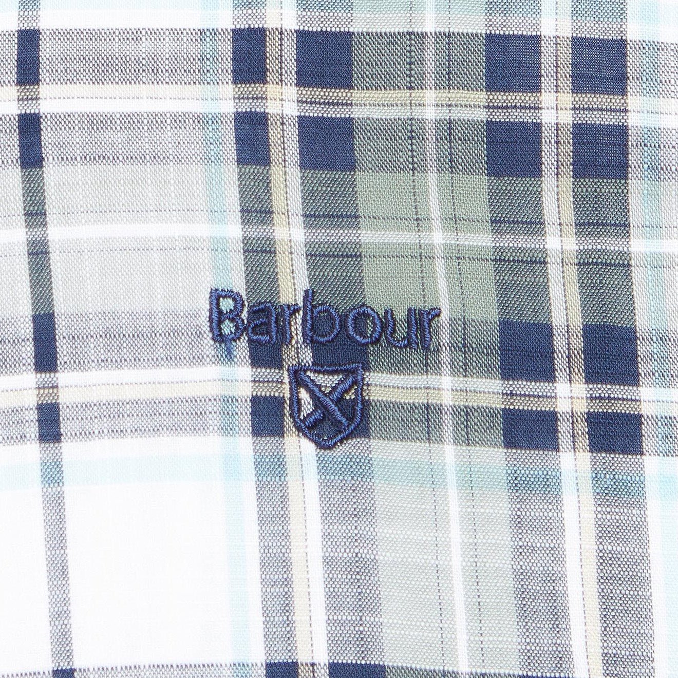 Barbour Blaklow Tailored Shirt Agave Green - The Sporting Lodge