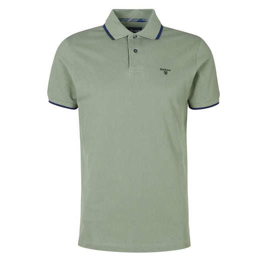 Barbour Easington Polo Agave Green - The Sporting Lodge
