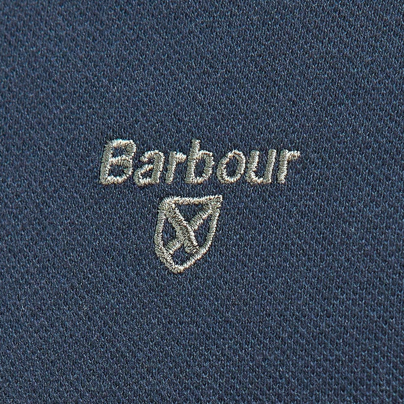 Barbour Easington Polo Navy - The Sporting Lodge