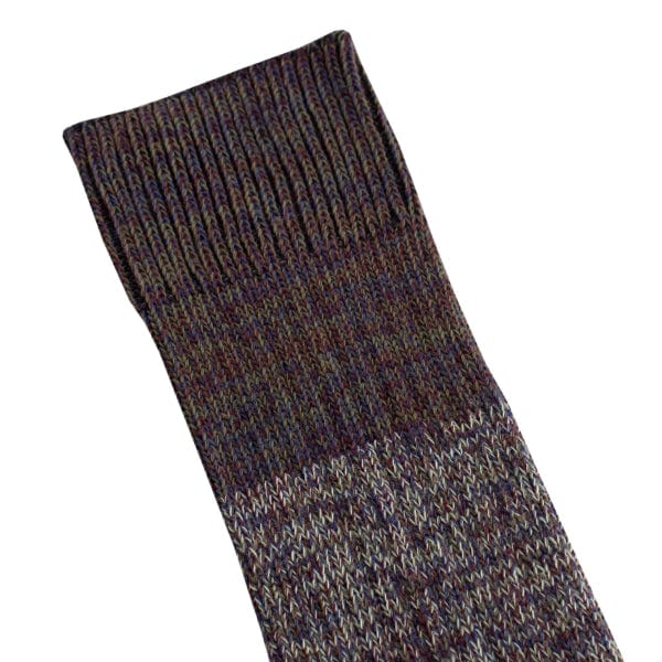 Barbour Glencoe Socks Burgundy - The Sporting Lodge