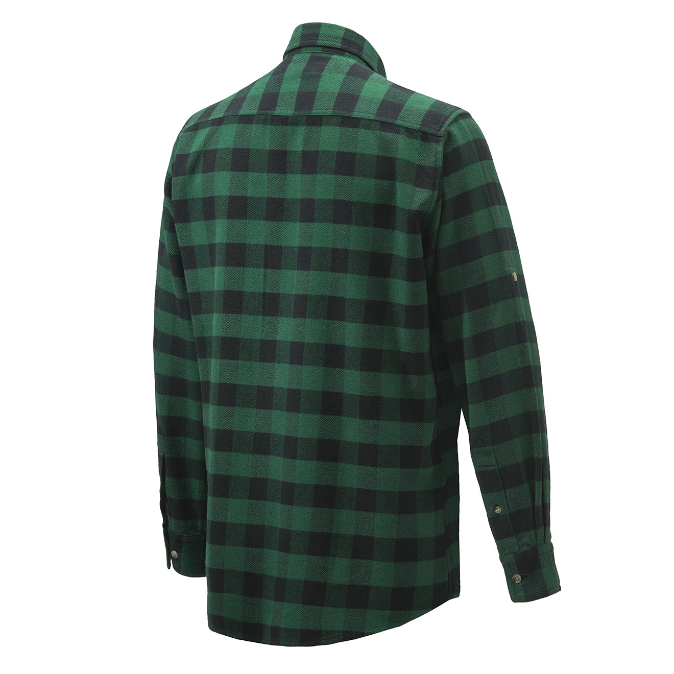 Beretta Overshirt Zippered Pocket Green Check - The Sporting Lodge