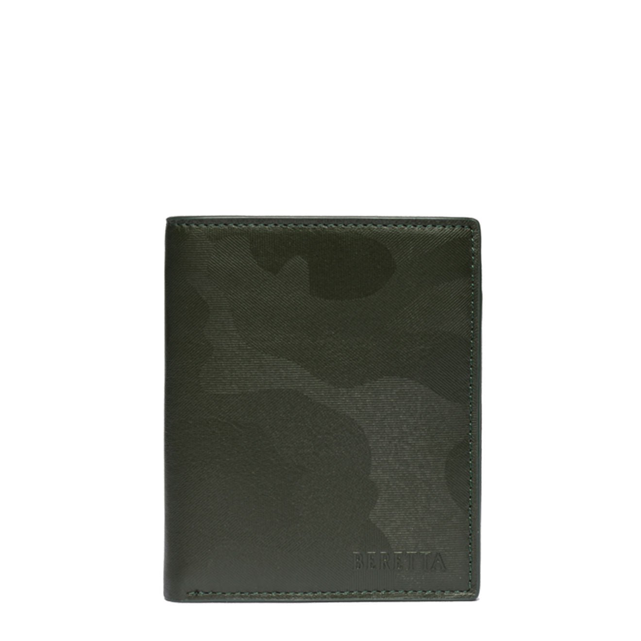 Beretta Vertical Bifold Wallet Green - The Sporting Lodge