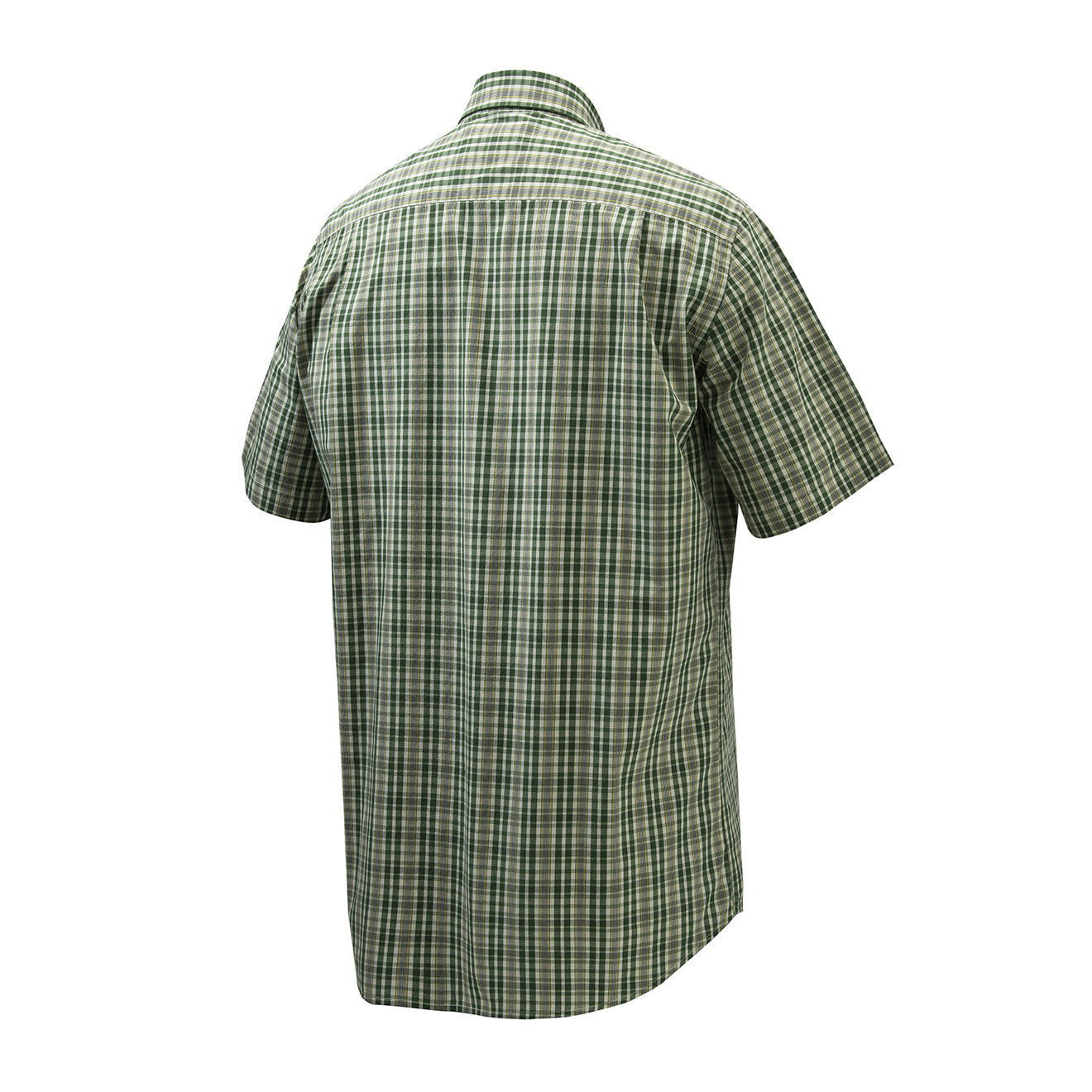 Beretta Wood S/S Shirt Cream / Green / Gold - The Sporting Lodge