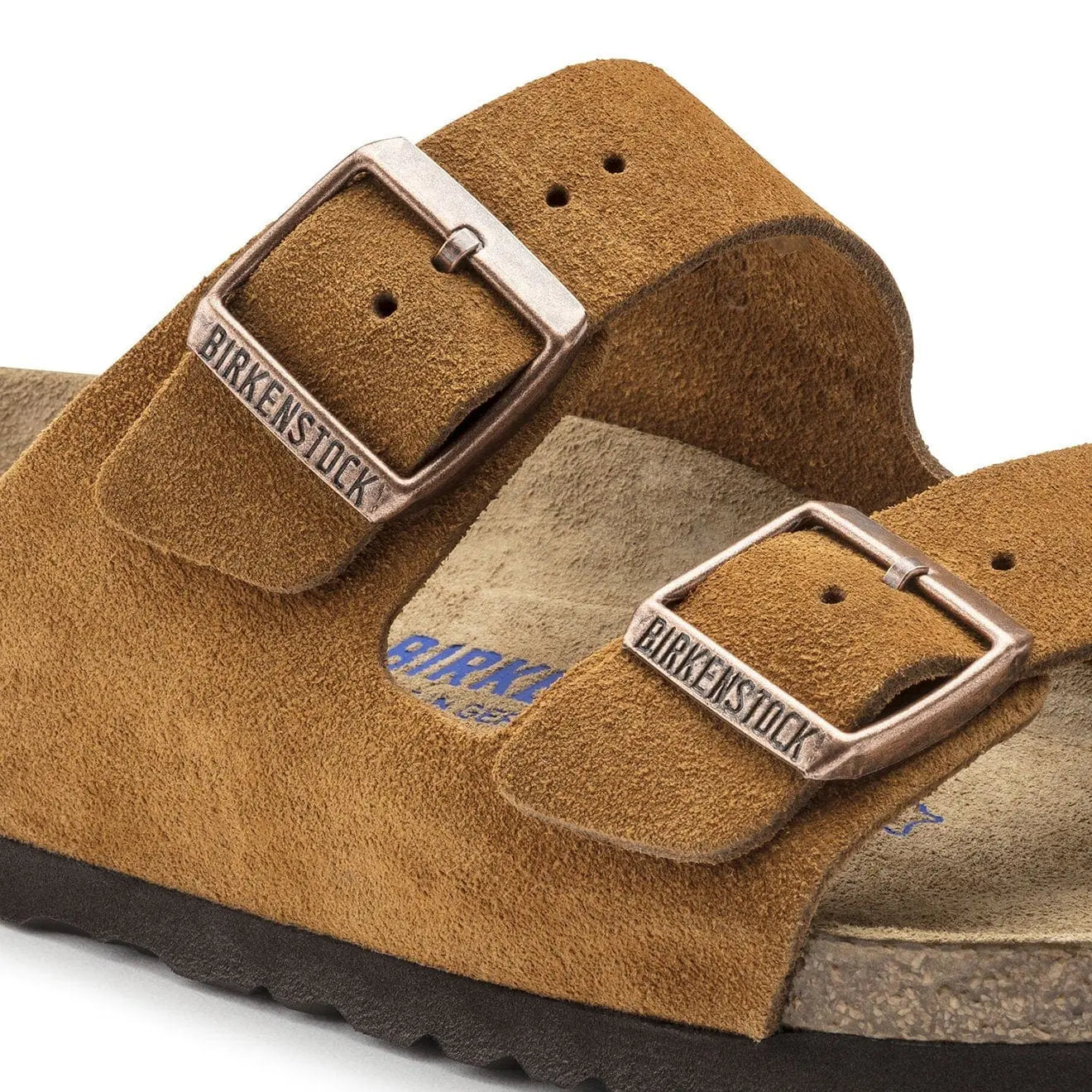 Birkenstock Womens Arizona SFB Narrow Sandal Mink - The Sporting Lodge