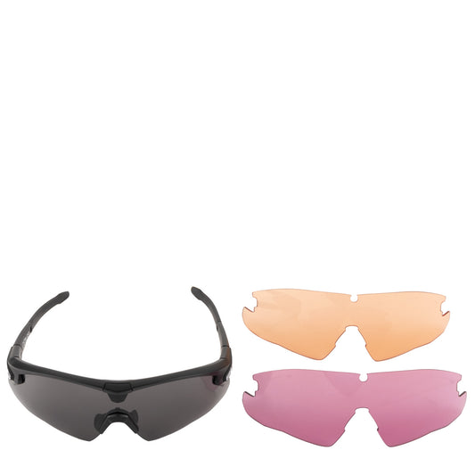 Bloc Black Frame Multi Lens Grey / Orange / Violet - The Sporting Lodge