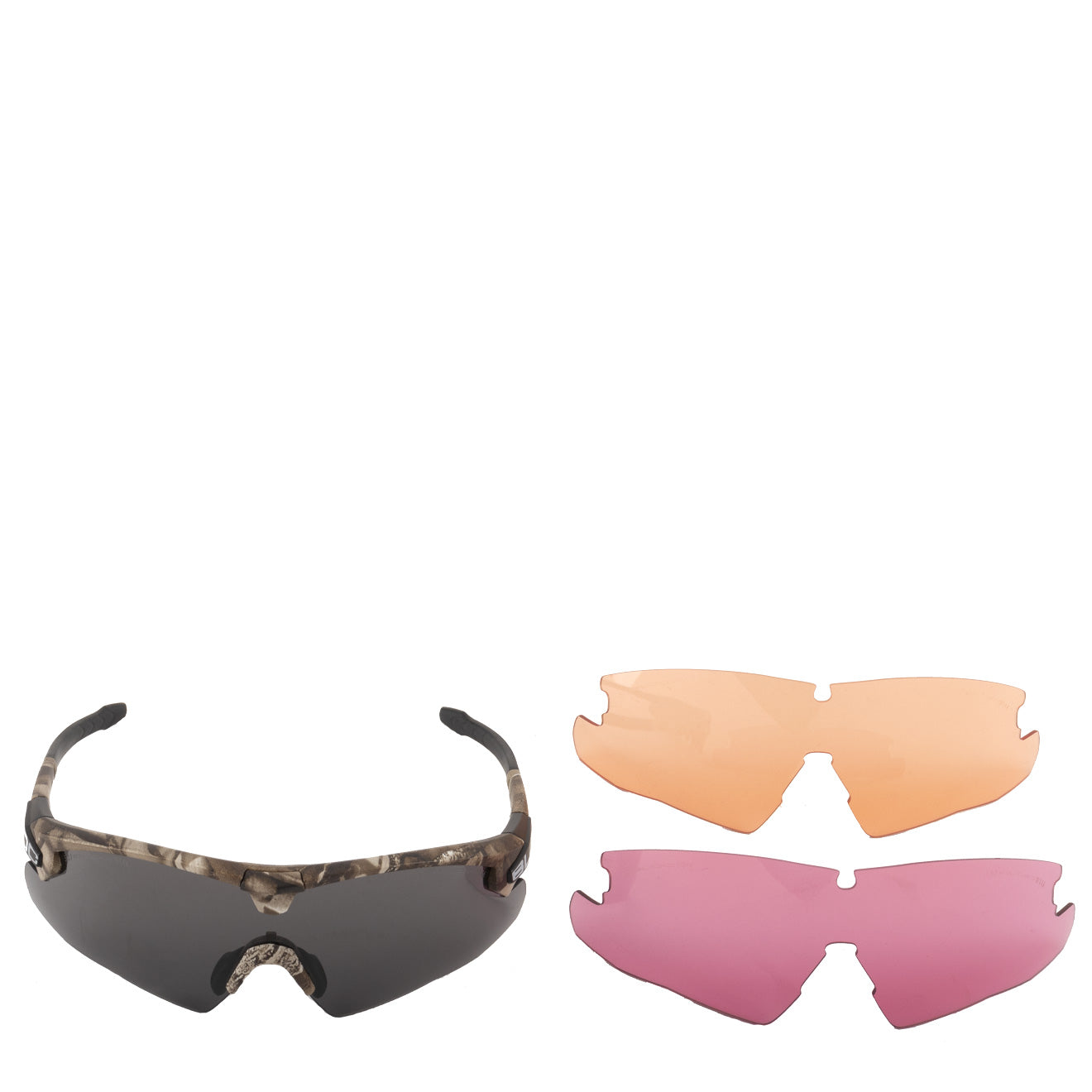Bloc Camo Frame Multi Lens Grey / Orange / Pink - The Sporting Lodge
