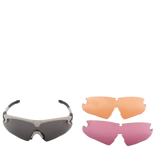Bloc Putty Frame Multi Lens Grey / Orange / Pink - The Sporting Lodge
