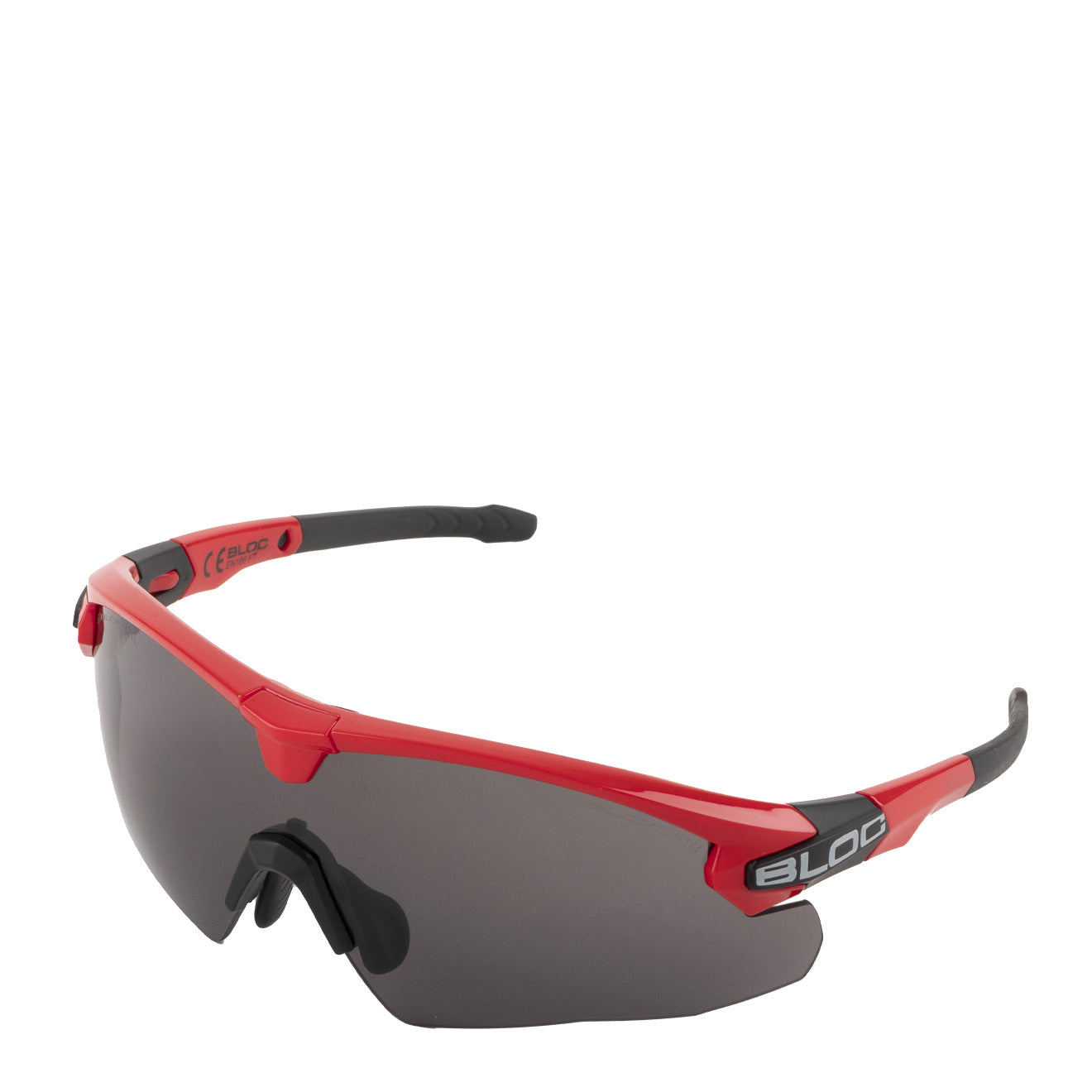 Bloc Red Frame Multi Lens Grey / Orange / Pink - The Sporting Lodge