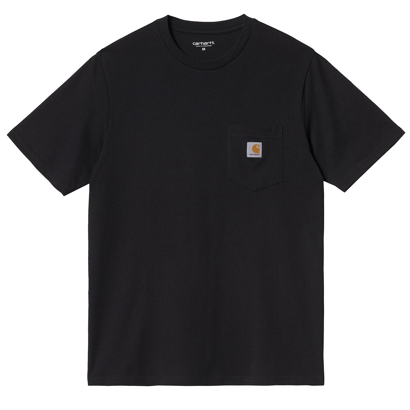 Carhartt WIP S/S Pocket T-Shirt Black - The Sporting Lodge