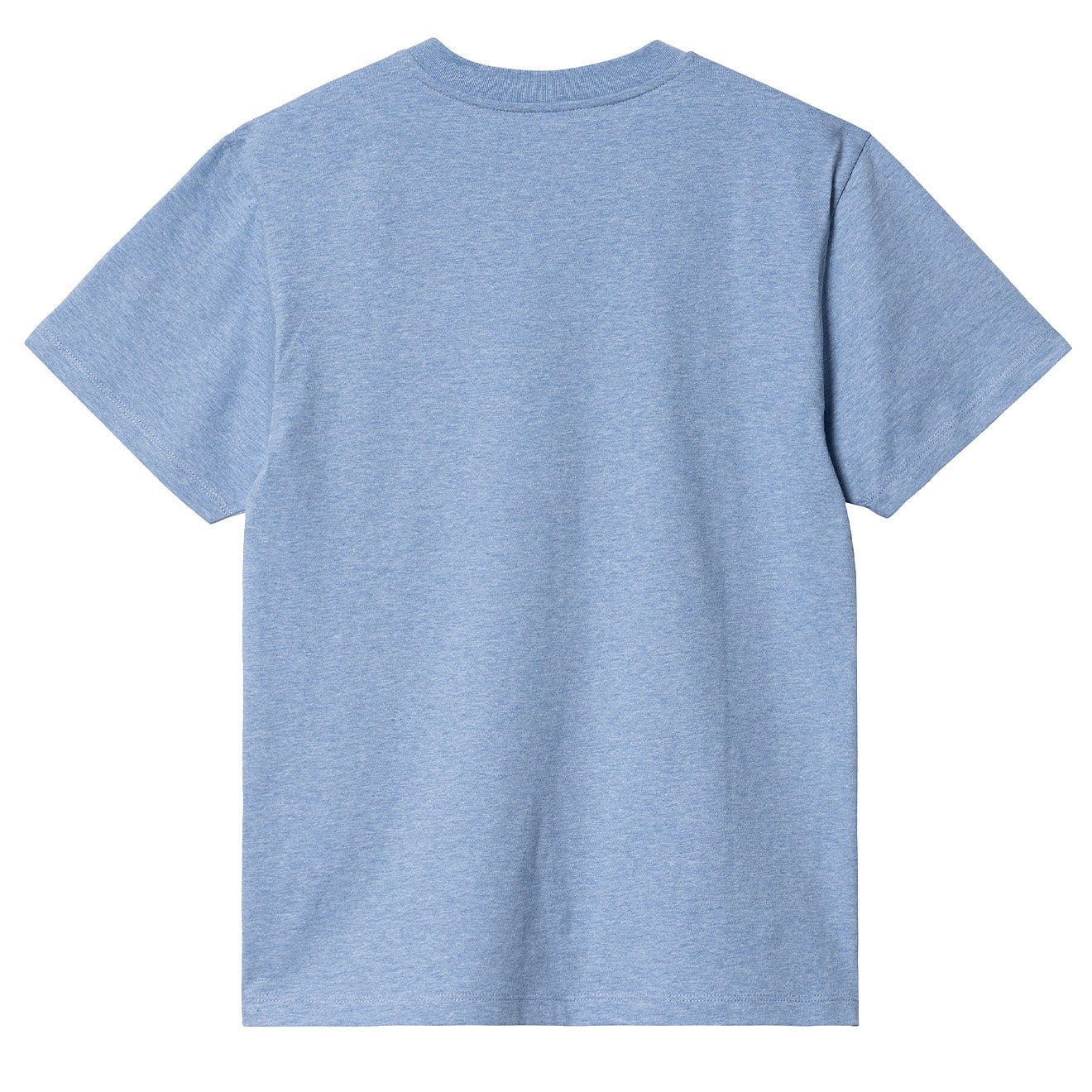 Carhartt WIP Womens S/S Pocket T-Shirt Piscine Heather - The Sporting Lodge