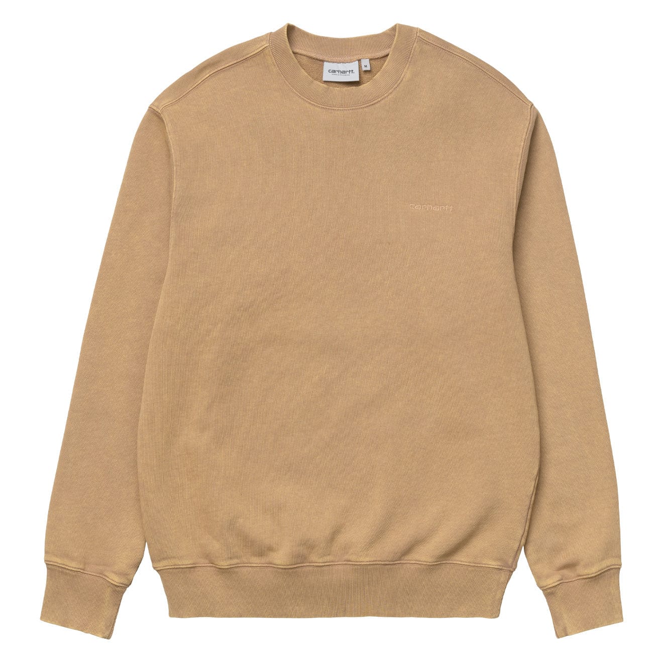 Carhartt WIP Mosby Script Sweat Dusty H Brown - The Sporting Lodge
