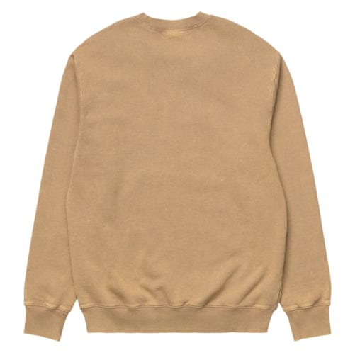 Carhartt WIP Mosby Script Sweat Dusty H Brown - The Sporting Lodge