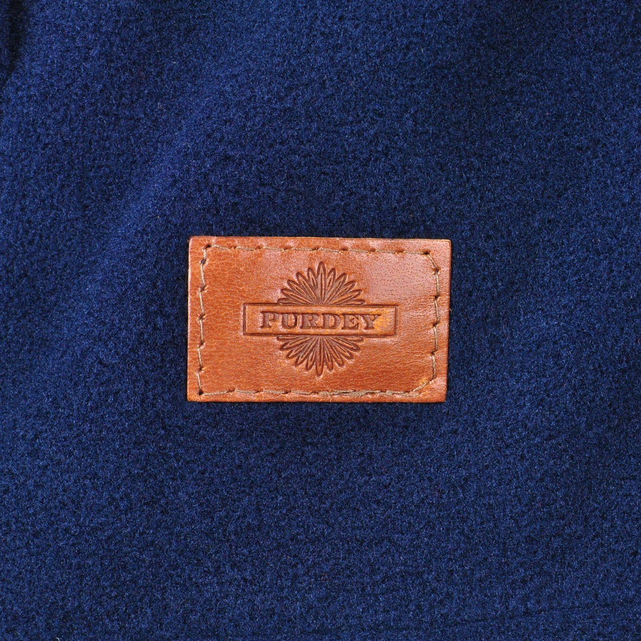 James Purdey Lightweight Fleece Jacket Navy - The Sporting Lodge