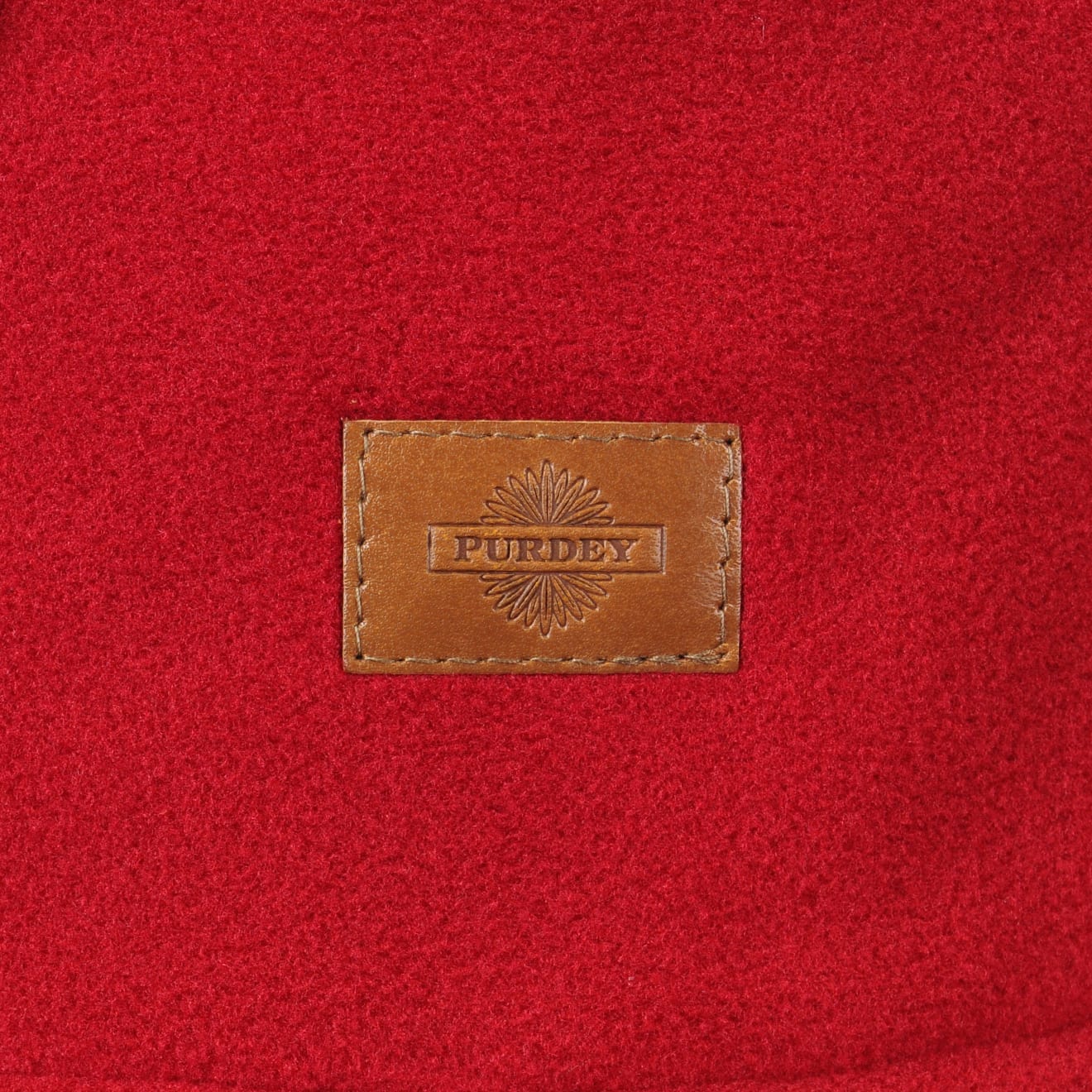 James Purdey Lightweight Fleece Jacket Audley Red - The Sporting Lodge